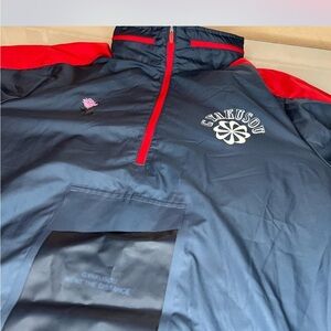 xL Nike x Gyakusou ½-Zip Hooded Jacket Runner Rose Blue Red CD7107 447